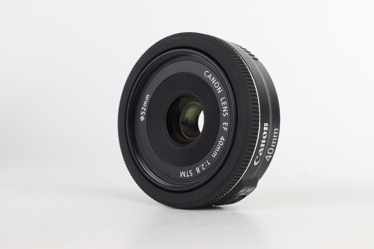 Canon キヤノン EF 40mm F2.8 STM 薄型・軽量なパンケーキレンズ ★Fの画像9