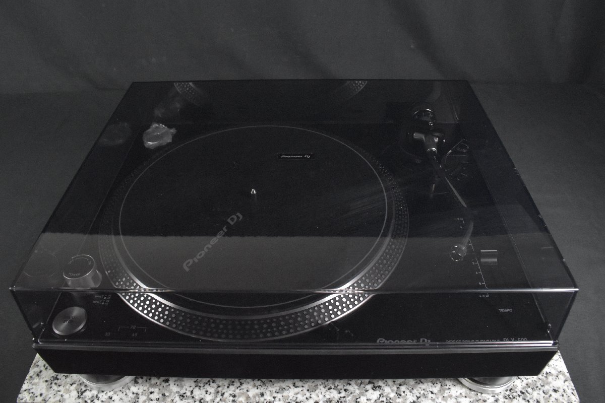 Pioneer DJ パイオニア PLX-500-K ターンテーブル レコードプレーヤー ★F_画像7