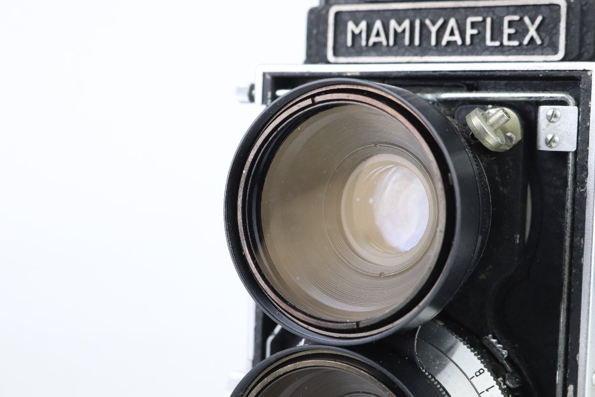 Mamiya マミヤ Mamiyaflex C2 フィルム二眼レフカメラ + MAMIYA-SEKOR 65mm F3.5 レンズ付き 【難あり品】★Fの画像9