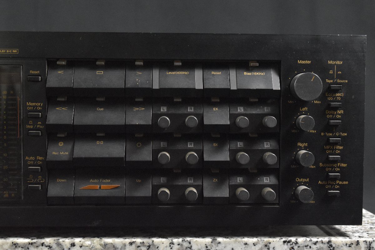 【送料無料!!】Nakamichi DRAGON ナカミチドラゴン NAAC Auto Revers Cassette Deck オートリバースステレオカセットデッキ【現状渡し品】の画像7
