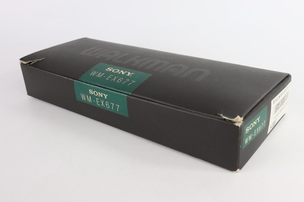 SONY Sony WALKMAN Walkman WM-EX677 кассетная магнитола [ утиль ]*F