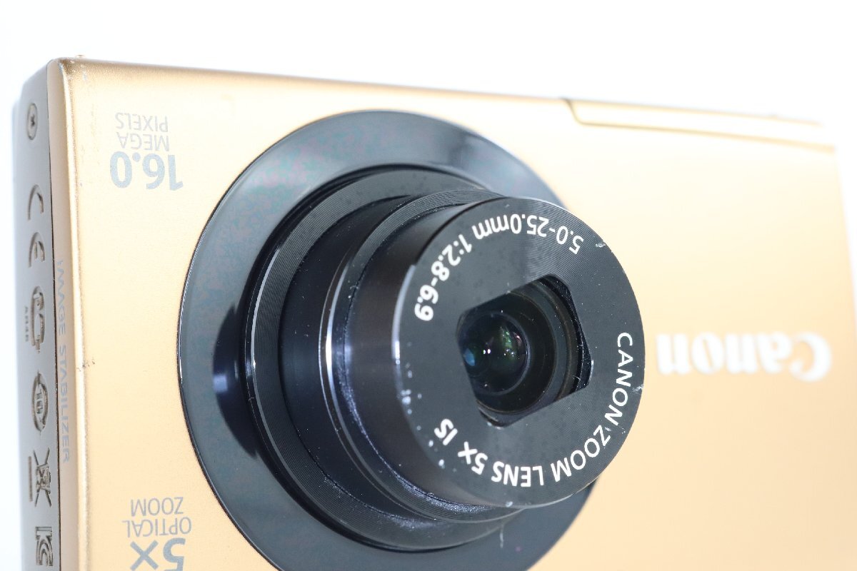 Canon キヤノン PowerShot パワーショット A3400 IS ゴールド コンパクトデジタルカメラ 元箱付き【ジャンク品】★Fの画像10