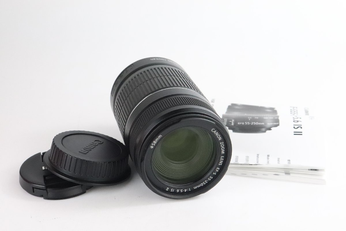 Canon キヤノン EOS Kiss X7 デジタル一眼 + Zoom EF-S 18-55mm F3.5-5.6 IS STM / EF-S 55-250mm F4-5.6 IS II ダブルズームキット★Fの画像6