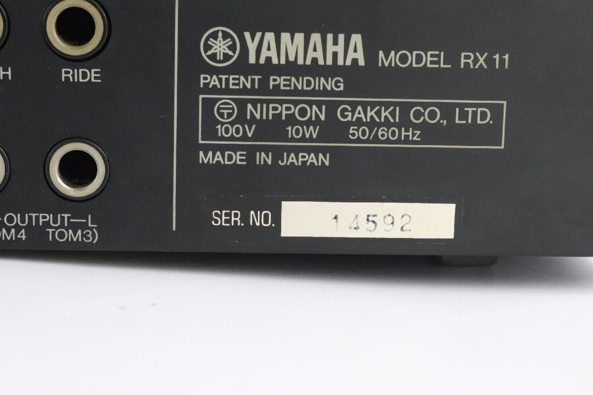 YAMAHA Yamaha RX11 ритм-бокс [ текущее состояние доставка товар ]*F