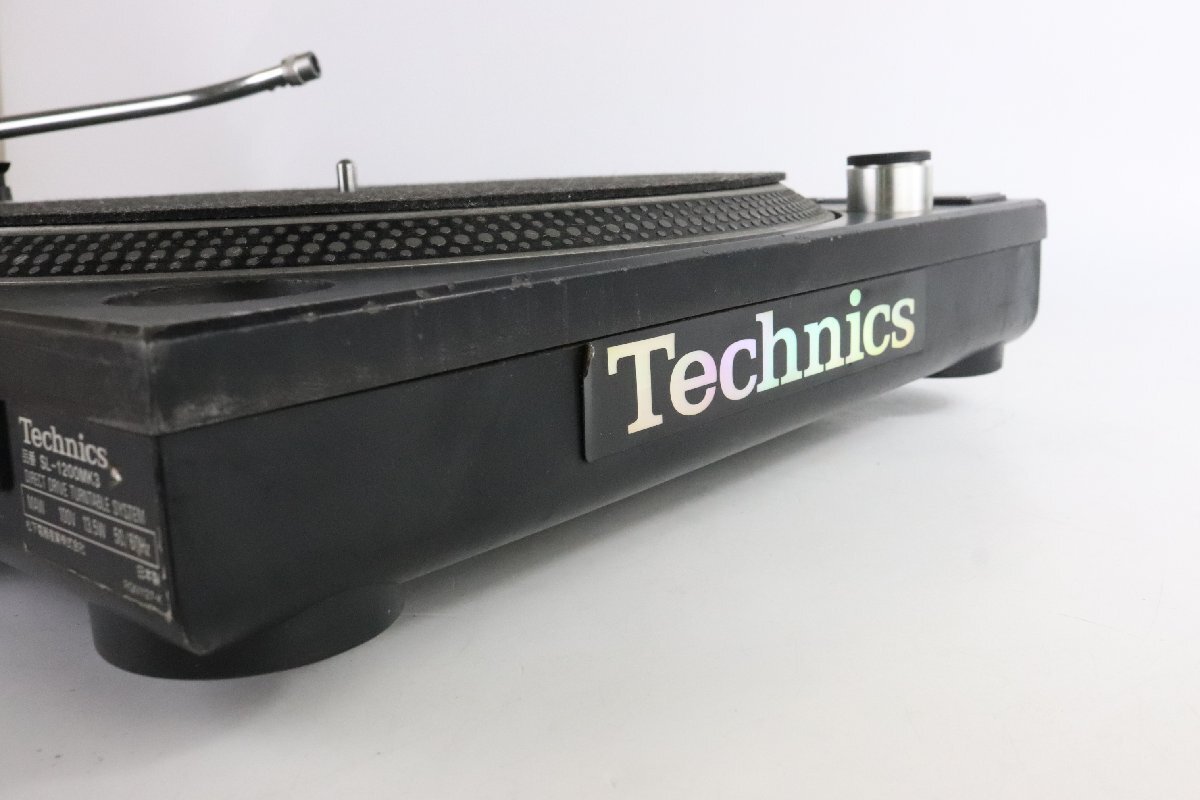 TECHNICS テクニクス SL-1200MK3 ターンテーブルレコードプレーヤー【難あり品】★F_画像4