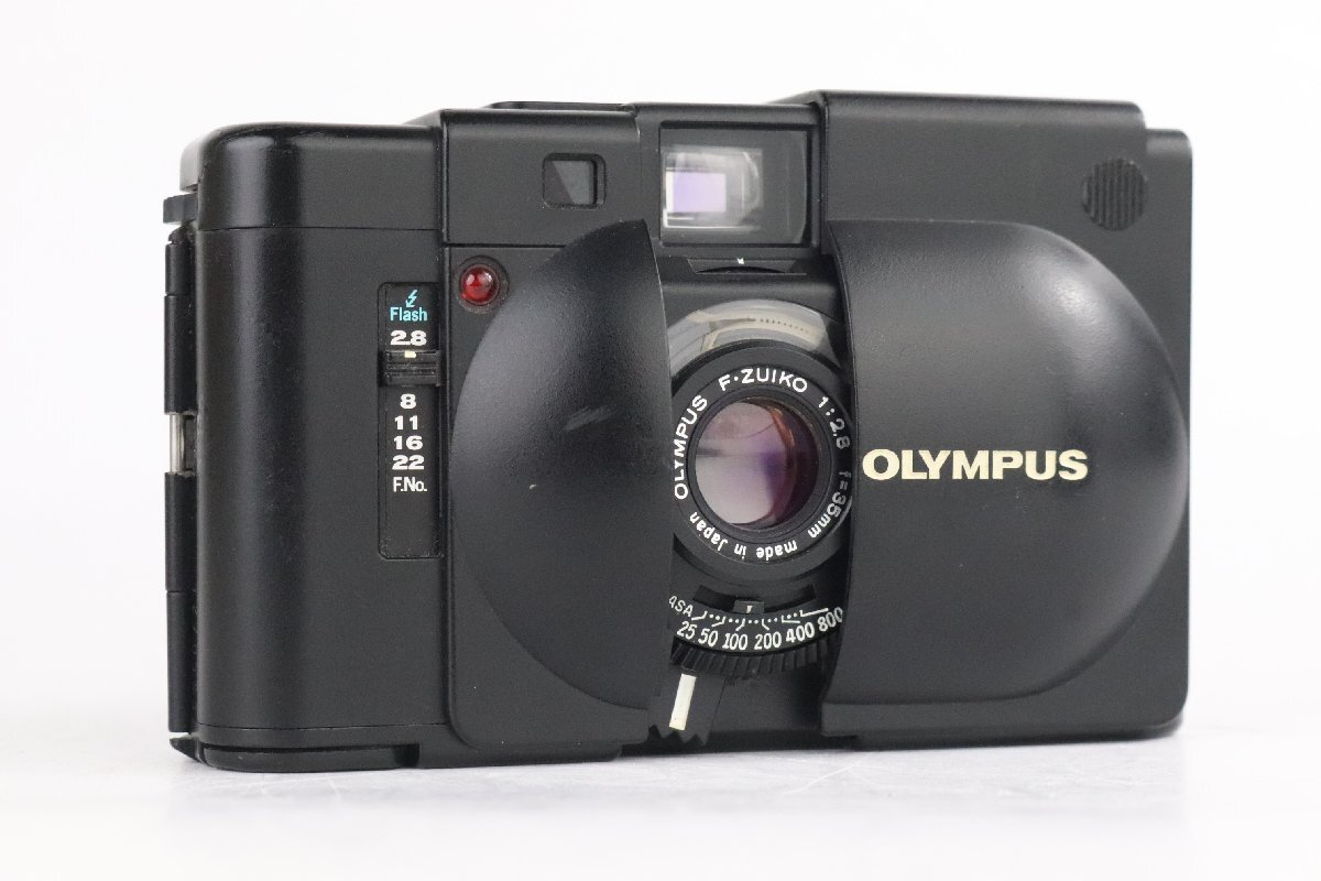 Olympus オリンパス XA カプセルカメラ 超コンパクトカメラ ブラック【ジャンク品】★Fの画像1