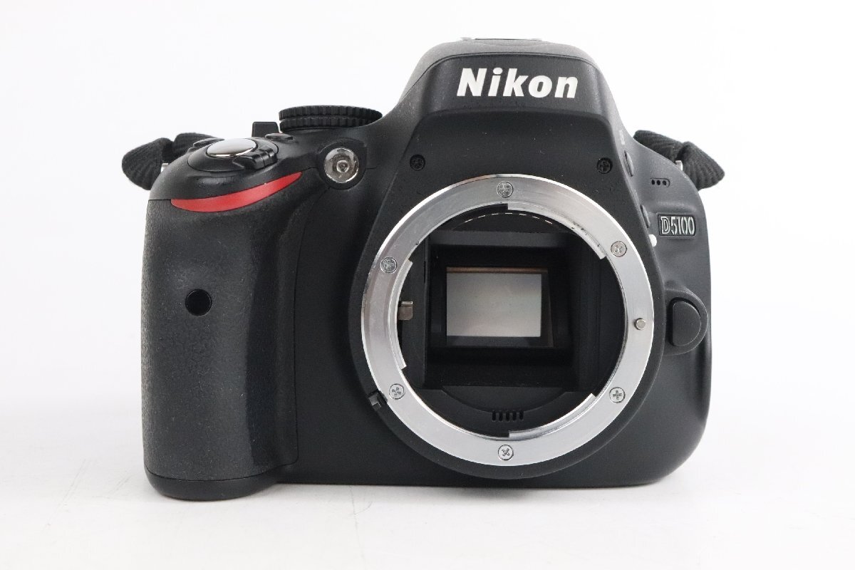 Nikon ニコン D5100 デジタル一眼カメラ + Nikon AF-S DX NIKKOR ニッコール 35mm F1.8G 単焦点レンズ【難あり品】★F_画像2