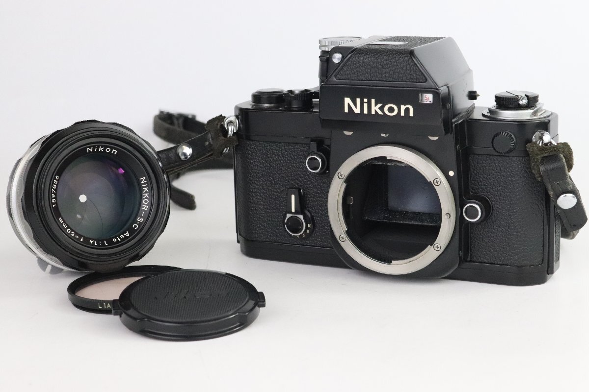 Nikon ニコン F2 photomic フォトミック フィルム一眼レフカメラ + Nikkor-SC ニッコール 50mm F1.4 nonAi 標準レンズ【難あり品】★F_画像1