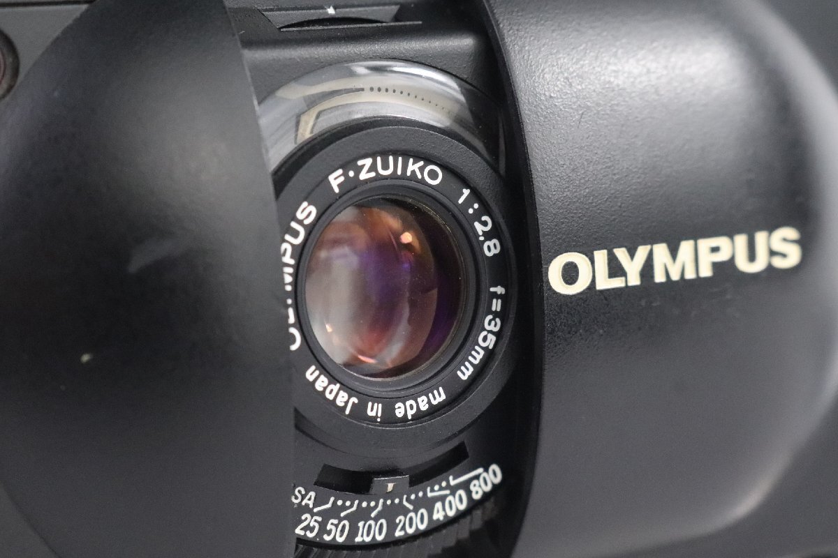 Olympus オリンパス XA カプセルカメラ 超コンパクトカメラ ブラック【ジャンク品】★Fの画像9
