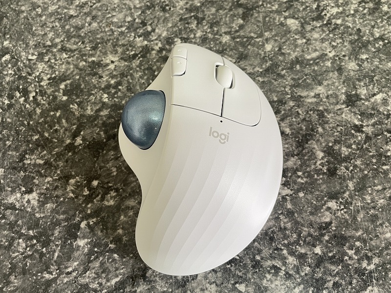 ERGO M575 Wireless Trackball Mouse M575OW [オフホワイト]の画像2