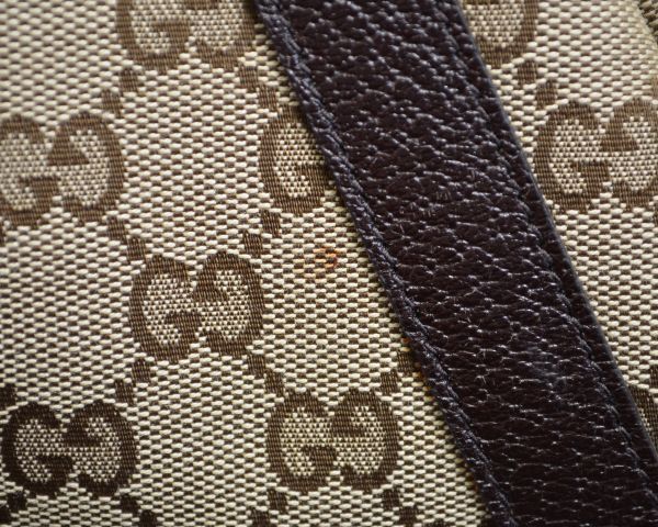 [IM] 美品 グッチ　GUCCI　GGキャンバス　130736　493492　レディース　ウィメンズ　ハンドトートバッグ　ブモノグラム_画像7