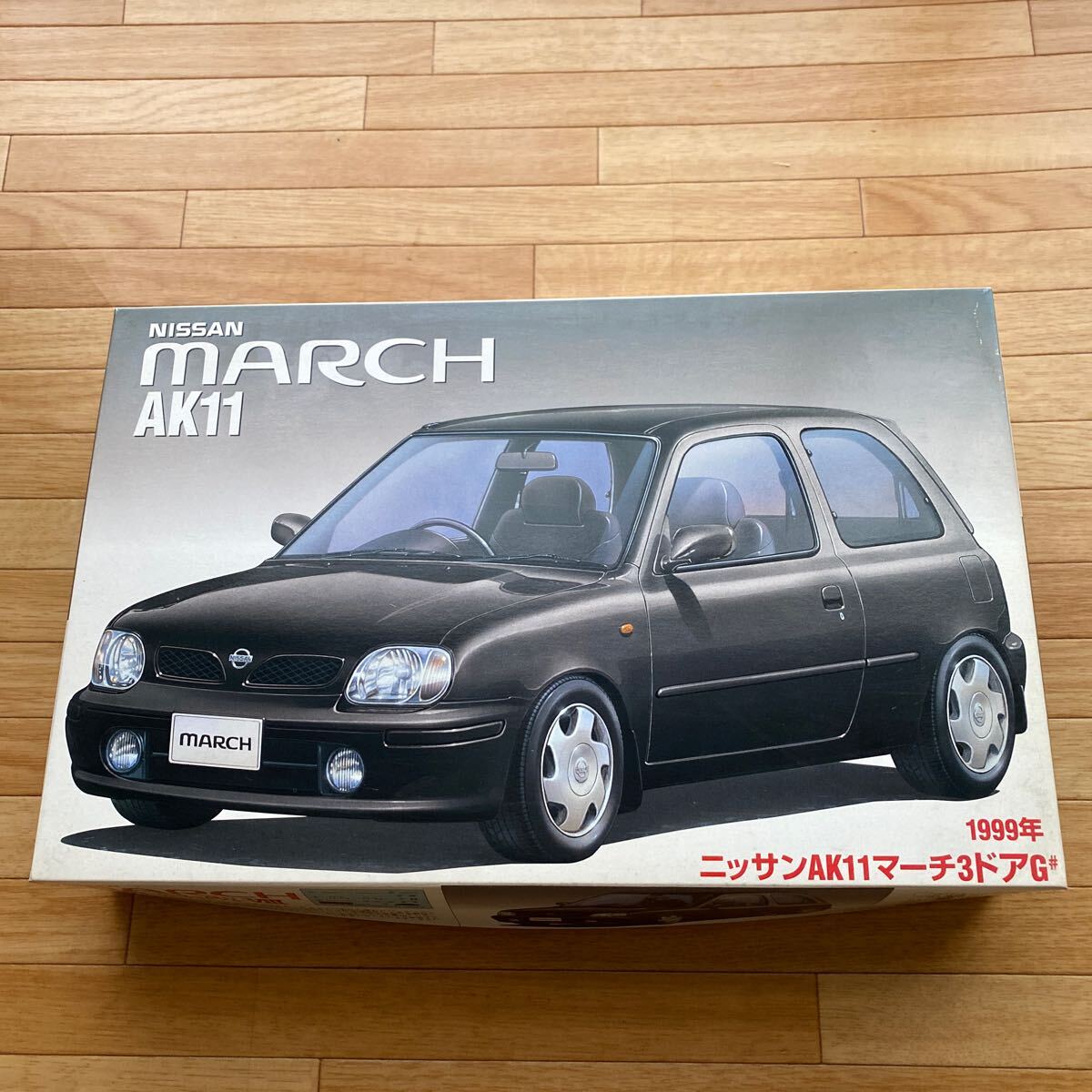 フジミ☆プラモデル☆1/24☆ニッサン マーチ 1999年式☆送料510円の画像1