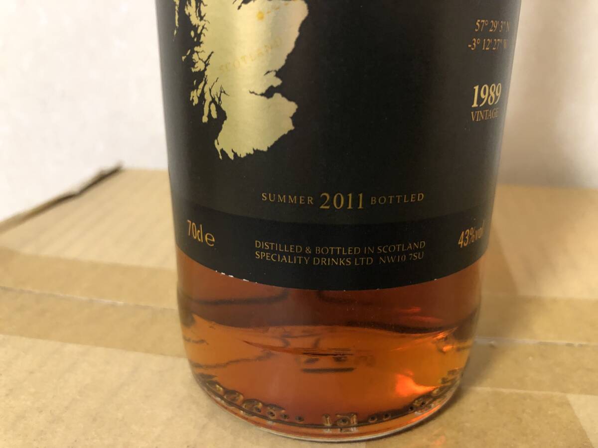 マッカラン 1989 ヴィンテージ／22年 長期熟成 ／1989~2011／700ml 43% MACALLAN DISTILLERY THE WHISKY TRAIL_画像5