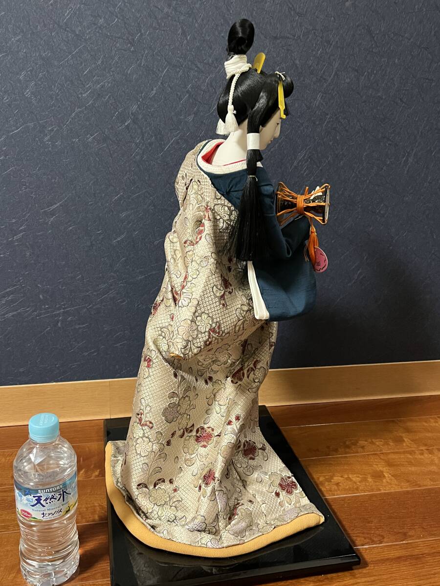 松本市発　日本人形　ガラスケース無し　高さ約 64.5Cm　現状渡し　引き取り限定_画像6