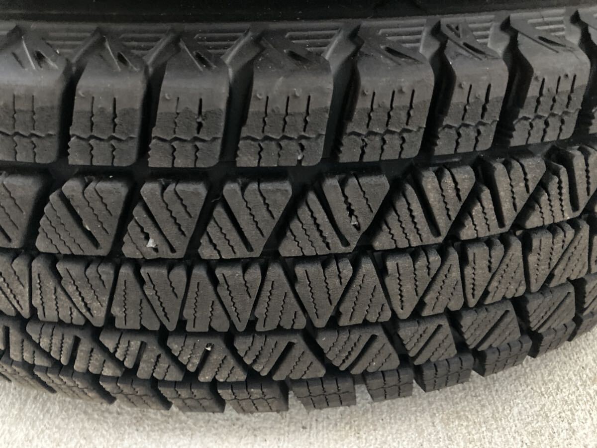 1シーズンのみ使用 2本イボあり ジムニー ブリヂストン ブリザック DM-V3 2022年 175/80R16 4本 マナレイ 5.5J +22 新潟市手渡し可の画像8