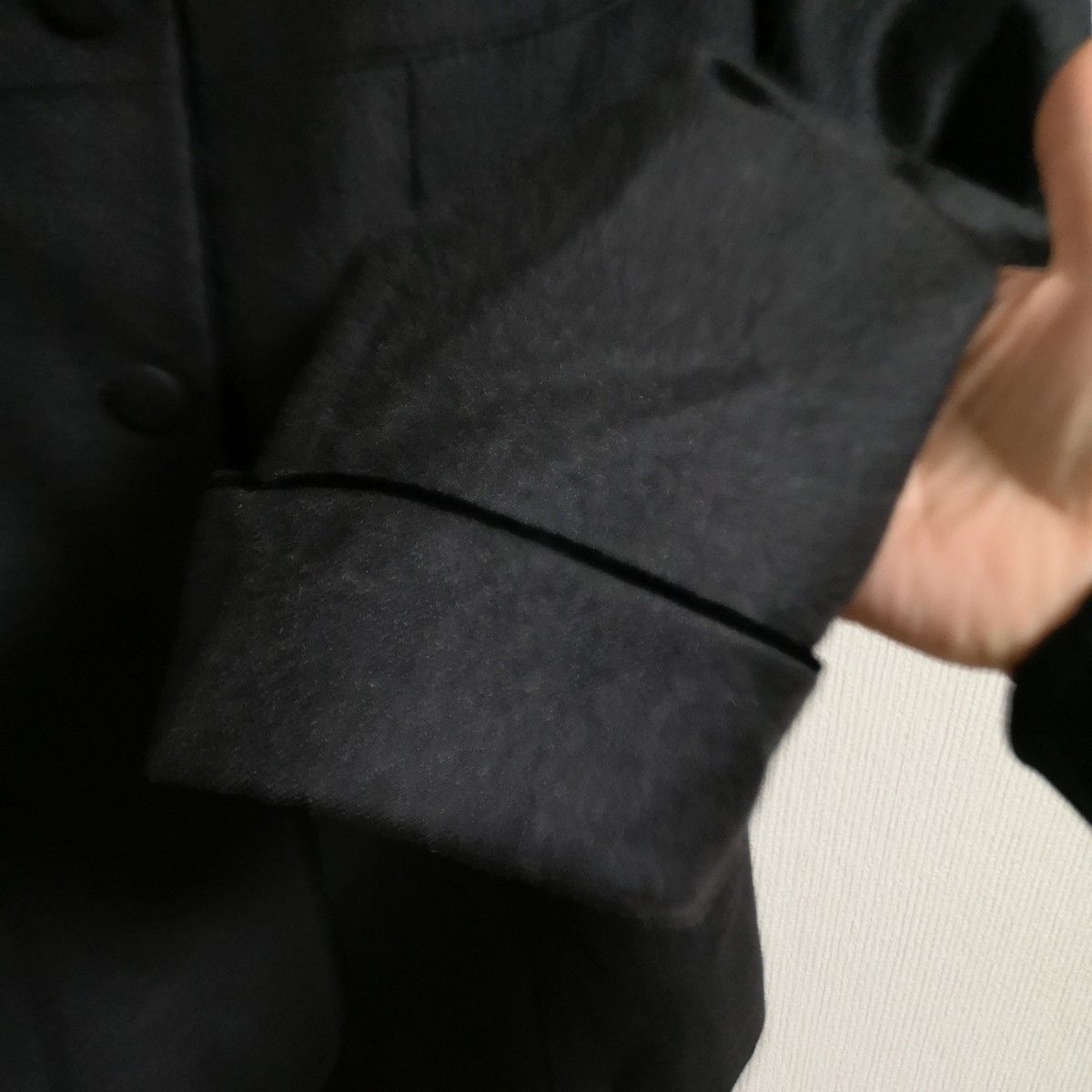 Aylesbury　東京スタイル　セットアップ　スーツ　黒チャコールグレー