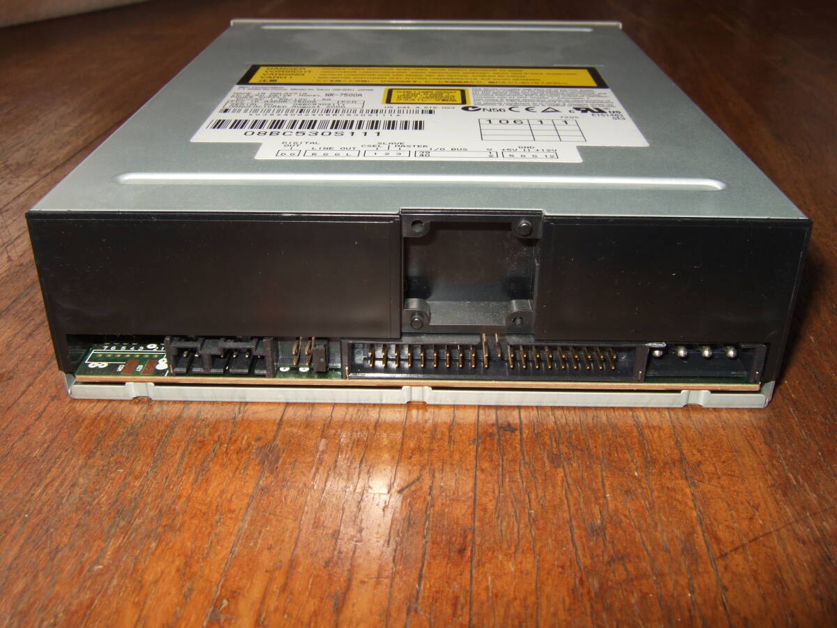 NEC NR-7500A（2000年製造） CD-R/RW IDE接続の画像2