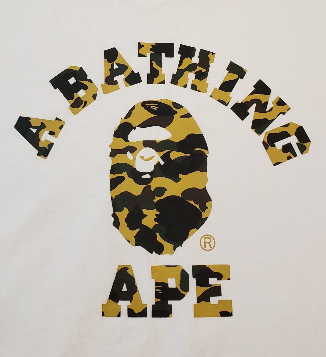 ★1stcamoyellow★A BATHING APE アベイシングエイプ BAPE エイプ BABYMILO マイロ kaws カウズ SHARK シャーク 初期 限定 コラボ パーカー