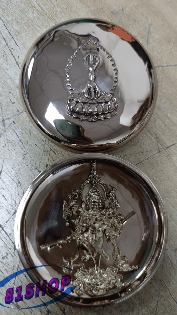 81SHOP」 烏枢沙摩明王様 トイレの神様(銅製/直径9cm)懐中仏 携帯 81SHOP」 烏枢沙摩明王様 トイレの神様(銅製/直径9cm)懐中仏 携帯
