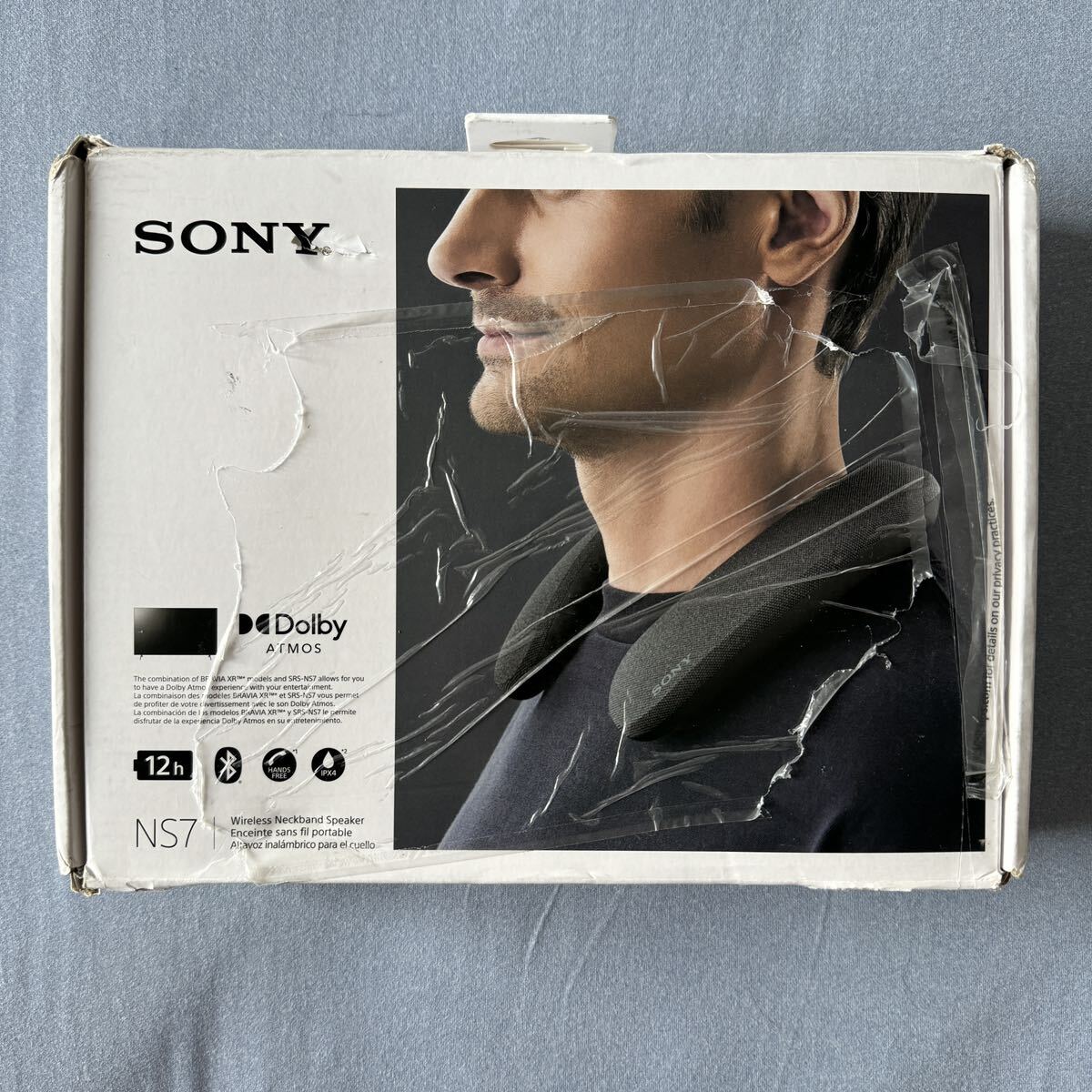 SONY wireless neck band speaker SRSNS7