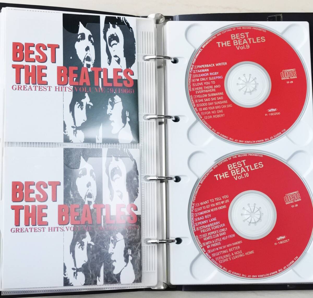 CDセット THE BEATLES ビートルズ レコードデビュー30周年記念 全集 12巻 音楽 洋楽 懐メロの画像9