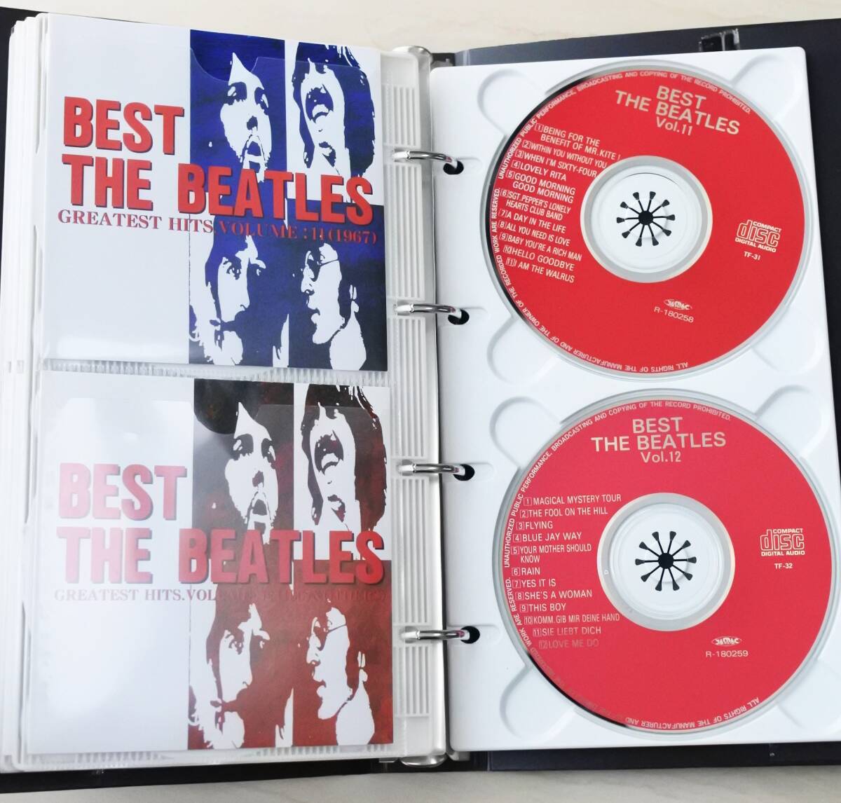 CDセット THE BEATLES ビートルズ レコードデビュー30周年記念 全集 12巻 音楽 洋楽 懐メロの画像8