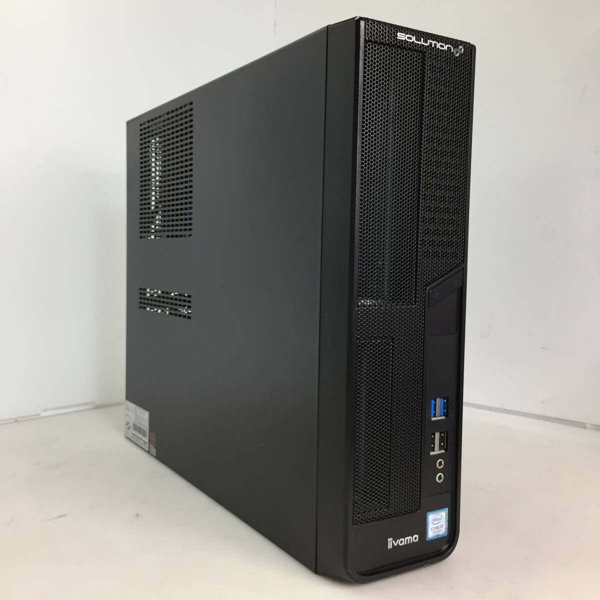 ★iiyama SOLUTION H110M-S03/ISoDxi-S022-Ai3 デスクトップPC Core i3-7100 3.90GHz 4GB【BIOS確認/現状渡し】の画像3