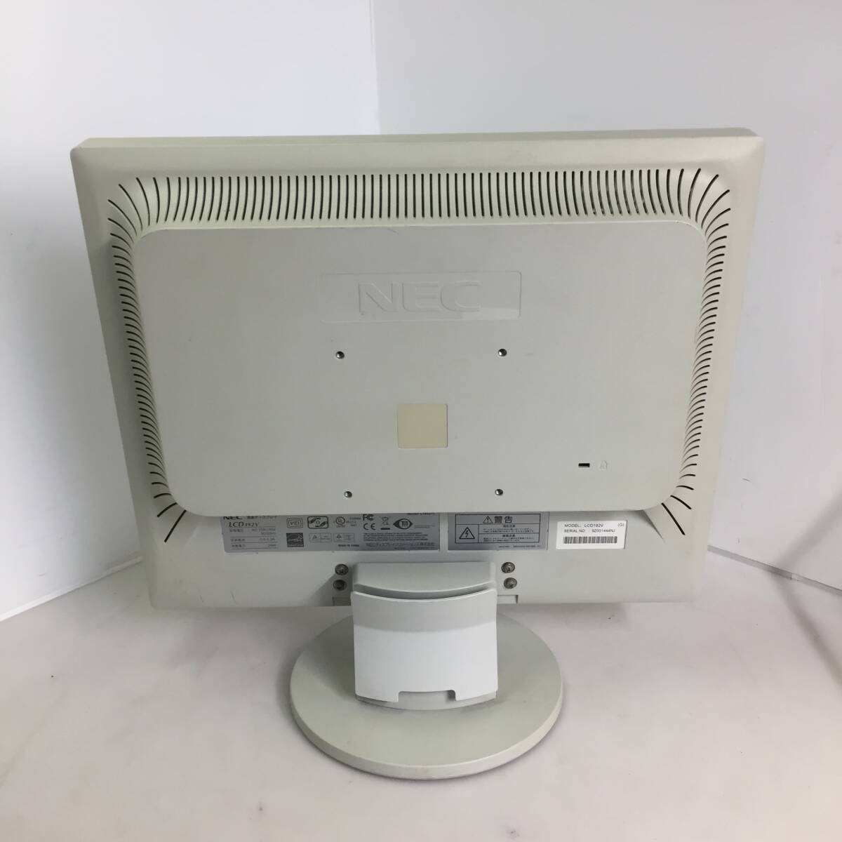 ※□NEC 19インチ 液晶モニター 液晶ディスプレイ LCD192V (W) 【動作品】の画像7