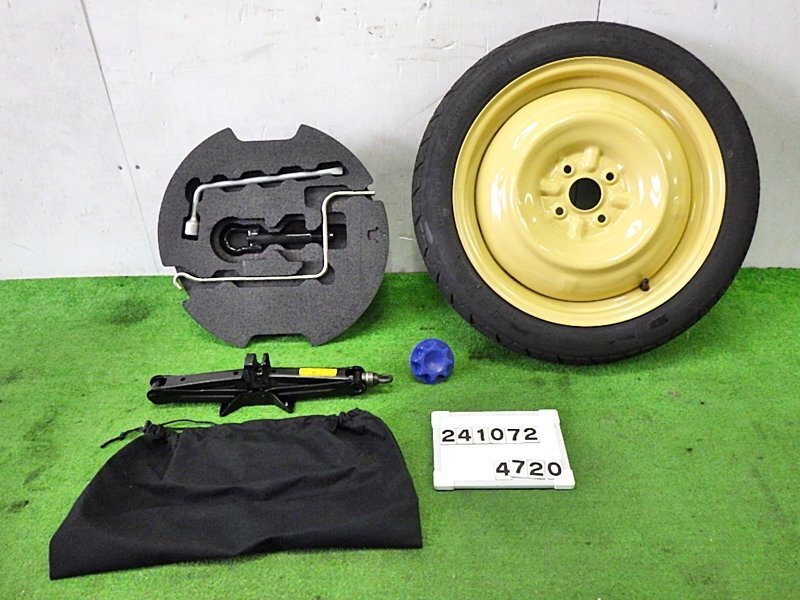 ☆ポルテ NCP141☆ 応急 スペアタイヤ・工具セット T125/70D16 16X4T 2013年製 未使用品 ジャッキ ☆TH ★送料無料★ 241072の画像1