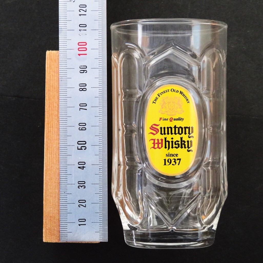 サントリー ウイスキー SUNTORY WHISKY 角瓶グラス 約270ml 2個 東洋佐々木ガラス製 未使用 非売品 KAKU-GLASSの画像3