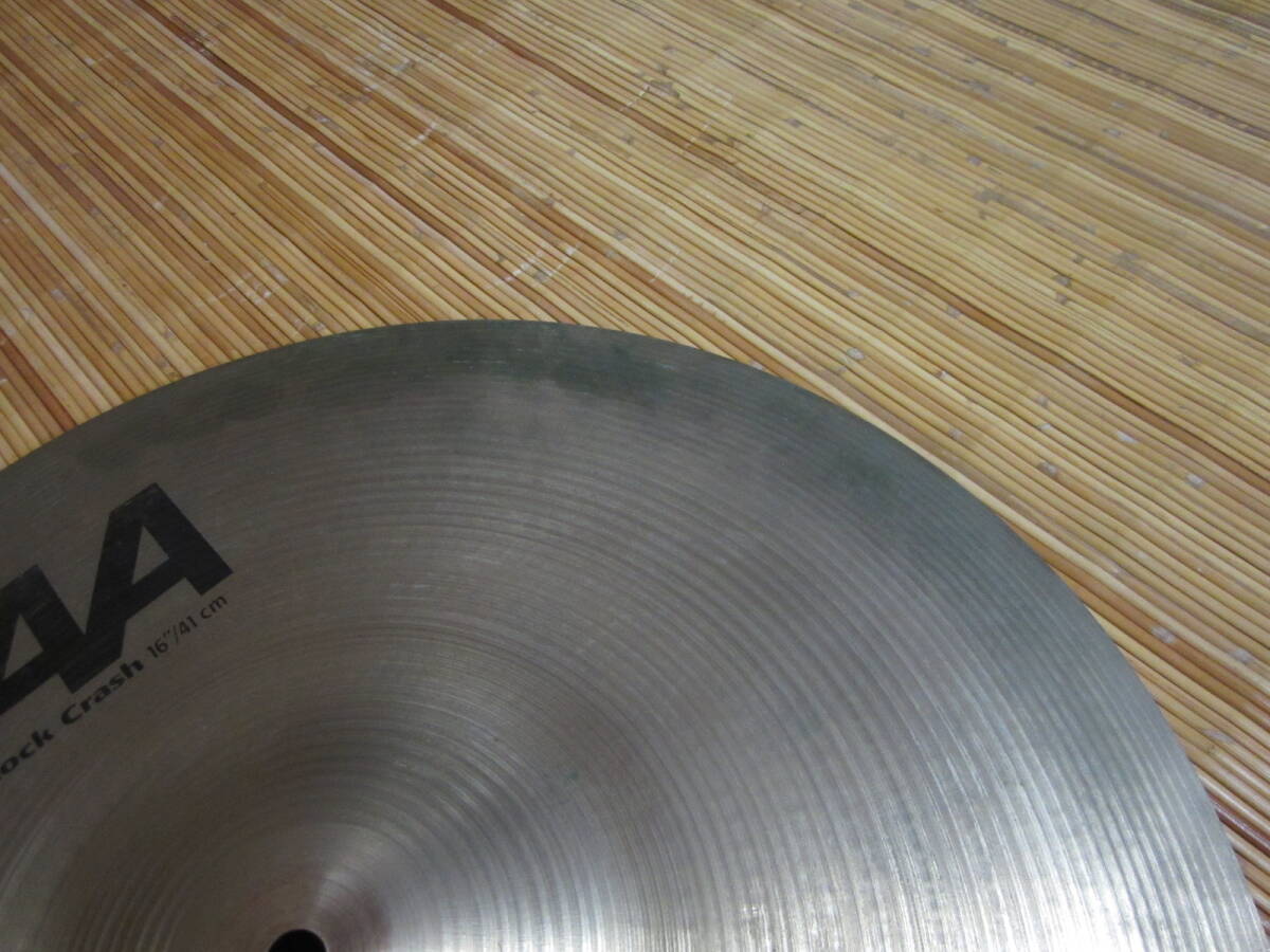 Sabian セイビアン AA Rock Crash ロッククラッシュシンバル 16インチ 41cm_画像5