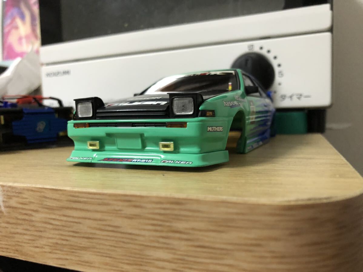 京商 ミニッツレーサー カスタムボディ AE86 スプリンタートレノの画像5