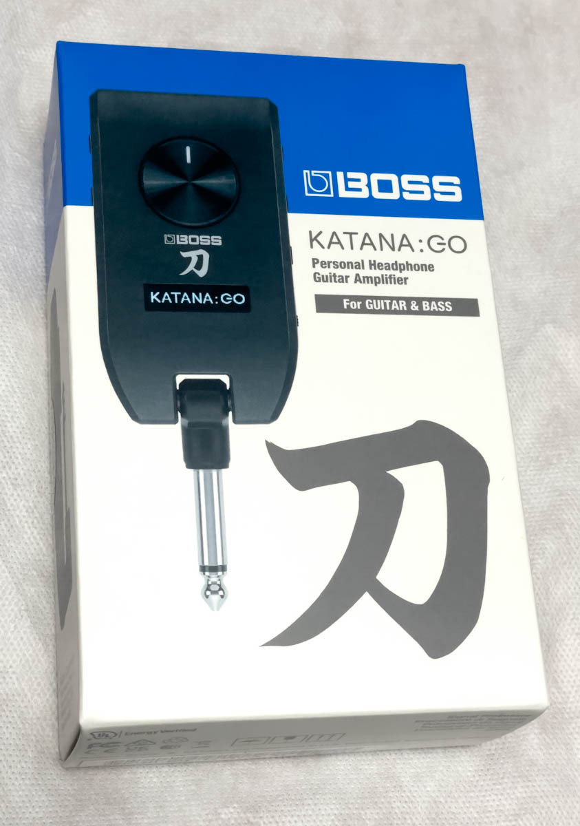 KATANA GO BOSS 保証書あり ヘッドフォンアンプ Roland 刀 の画像1