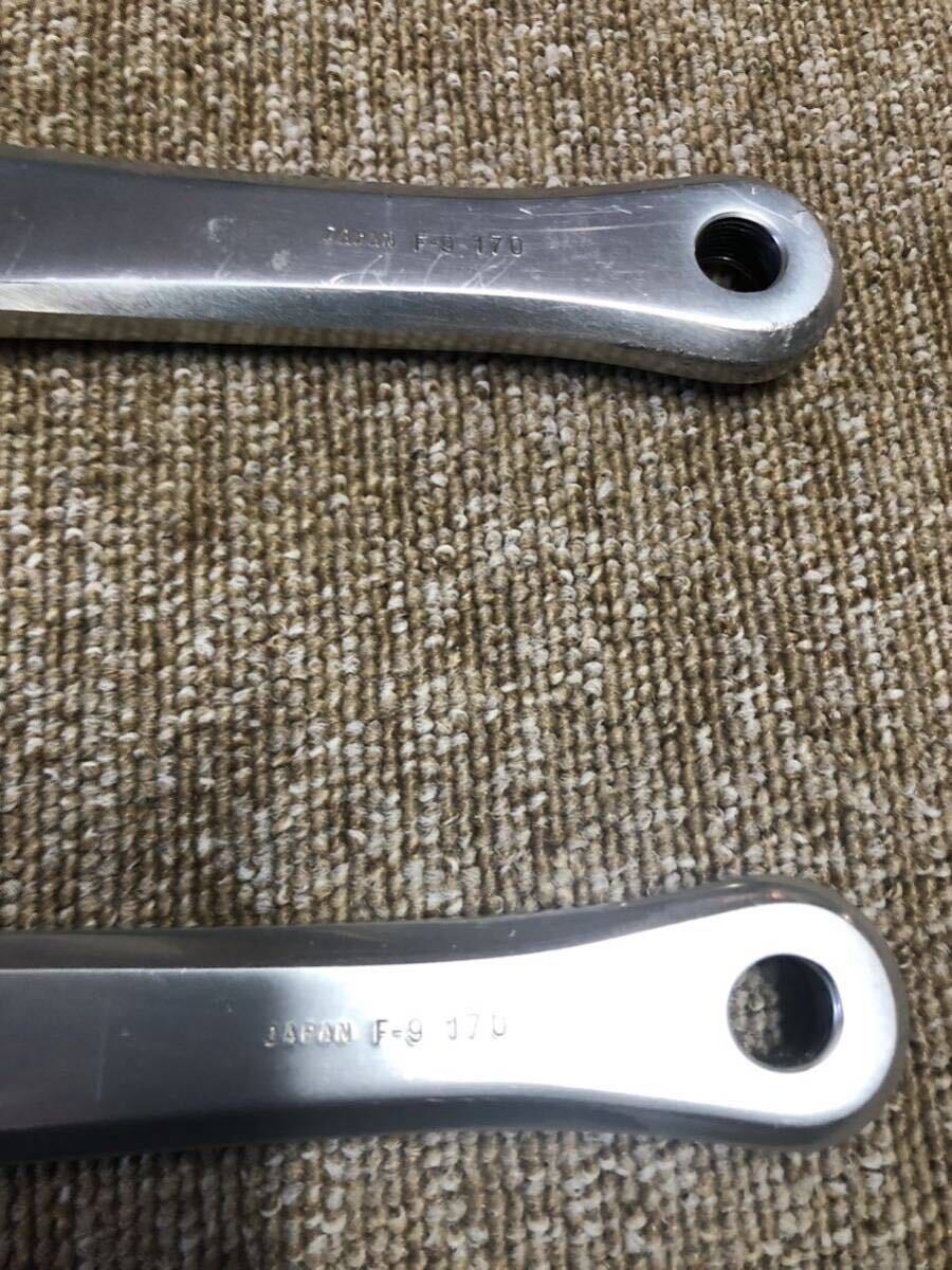 中古品 used SUGINO スギノ 75 ロードクランクのみ 長さ170㍉ PCD130 スクエアテーパー 検索用 SHIMANO DURA-ACE カンパ サンツアーの画像3