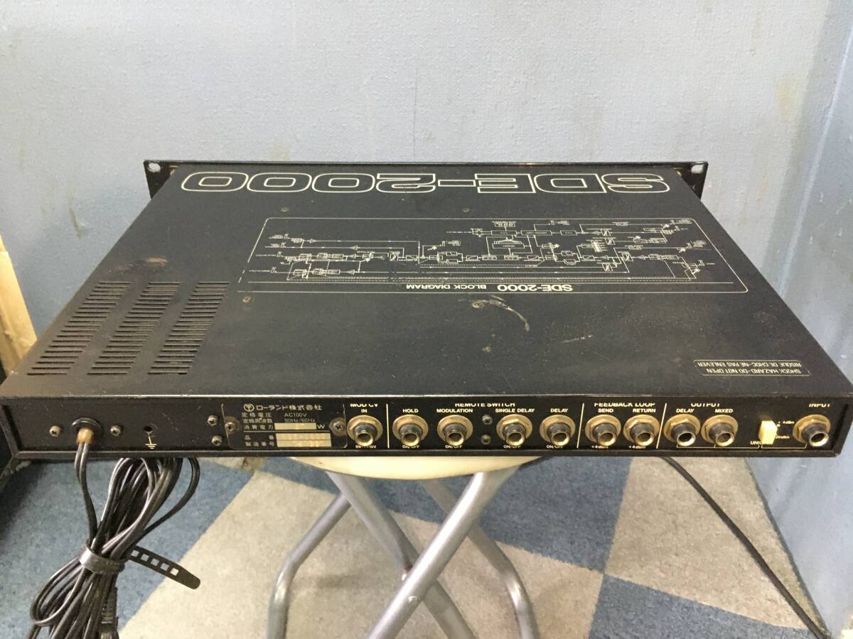 名機 ROLAND SDE-2000 DELAY ② ディレイ YMO 坂本龍一も使用し 名機 ROLAND SDE-2000 DELAY ② ディレイ YMO 坂本龍一も使用し
