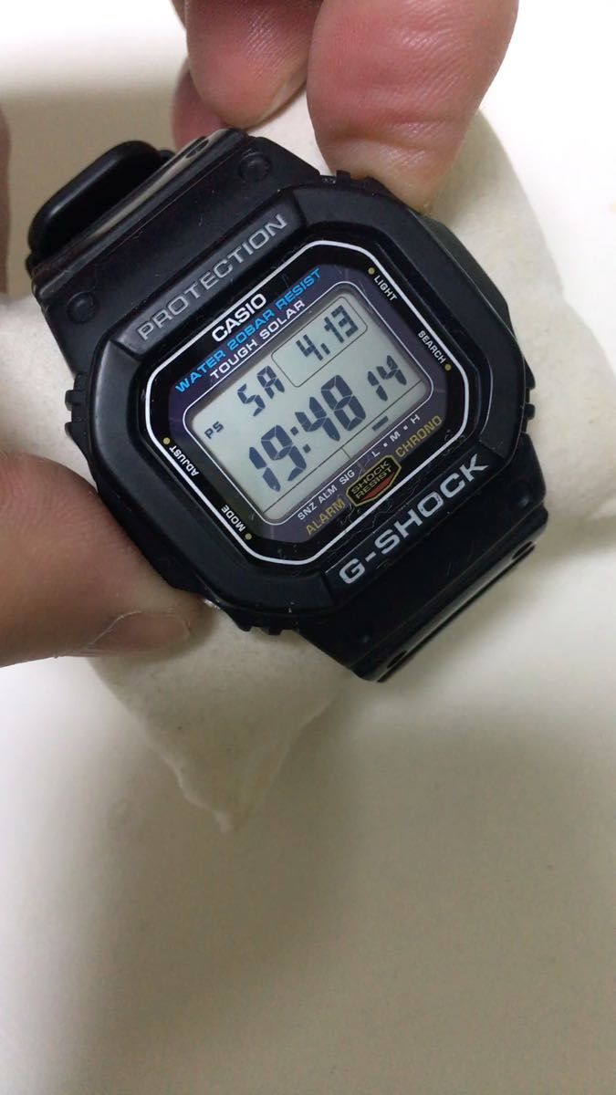 CASIO G-SHOCK G-5600E ソーラー　稼働中