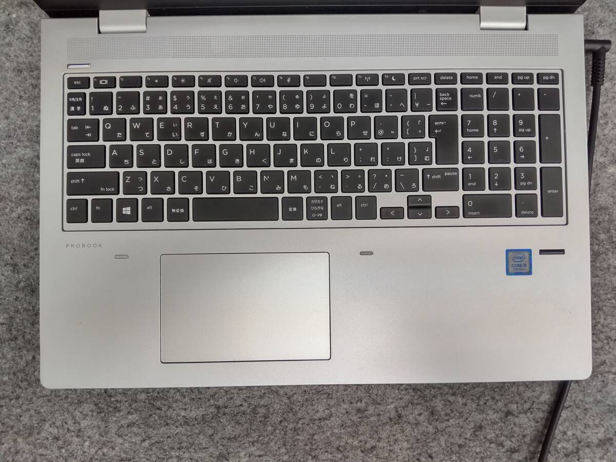 HP ProBook 650 G4 i5-7200U Bios確認 ジャンク 44GX_画像3