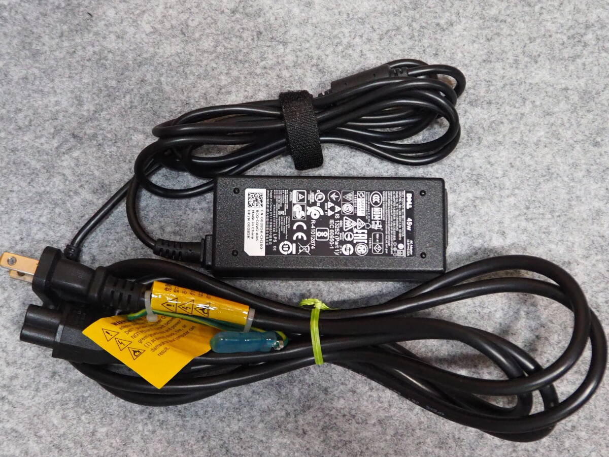 中古 ACアダプター DELL HA45NM140 19.5V 2.31A 45W 丸ピン4.5x3.0mm A129-COVG-A06の画像1