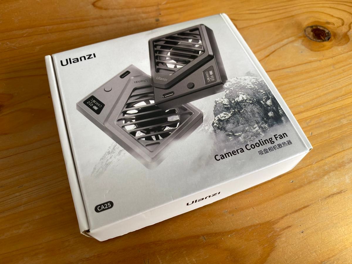 【ほぼ未使用】Ulanzi ヒートシンク　カメラ冷却ファン　C051GBS1
