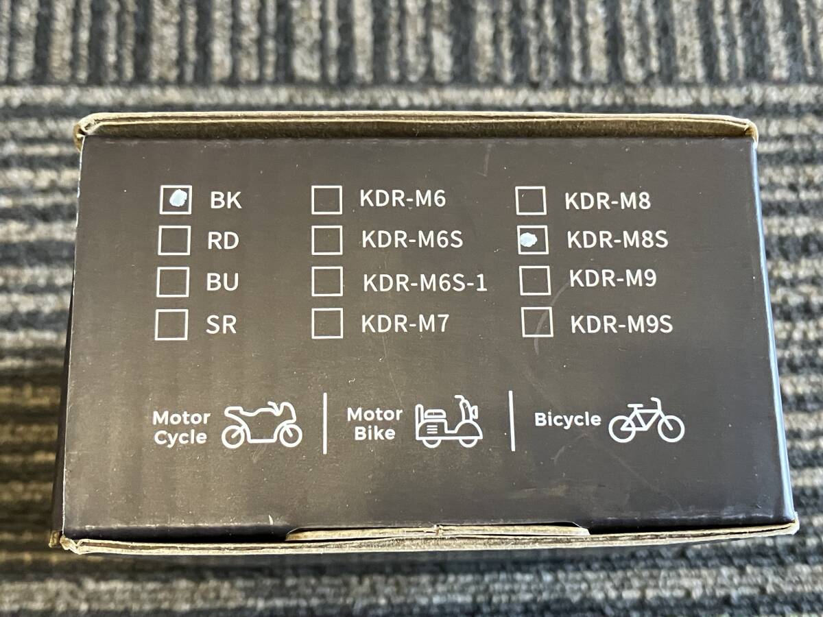 新品同様 Kaedear(カエディア) KDR-M8S　ブラック バイク スマホホルダー 携帯ホルダー バイク用スマホホルダー _画像8