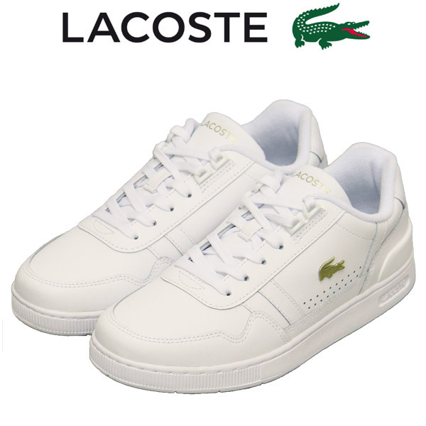 LACOSTE(ラコステ) WMS SFA0060 LINESHOT ラインショット 223 4 SFA レディース スニーカー 216ホワイトxゴールド LC349 UK4-約23.5cm_LACOSTE(ラコステ)正規取扱店THREEWOOD(ス