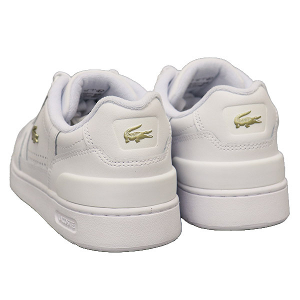 LACOSTE(ラコステ) WMS SFA0060 LINESHOT ラインショット 223 4 SFA レディース スニーカー 216ホワイトxゴールド LC349 UK4-約23.5cm_LACOSTE(ラコステ)正規取扱店THREEWOOD(ス