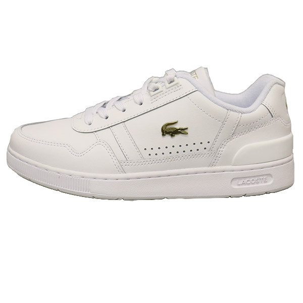 LACOSTE(ラコステ) WMS SFA0060 LINESHOT ラインショット 223 4 SFA レディース スニーカー 216ホワイトxゴールド LC349 UK4-約23.5cm_LACOSTE(ラコステ)正規取扱店THREEWOOD(ス