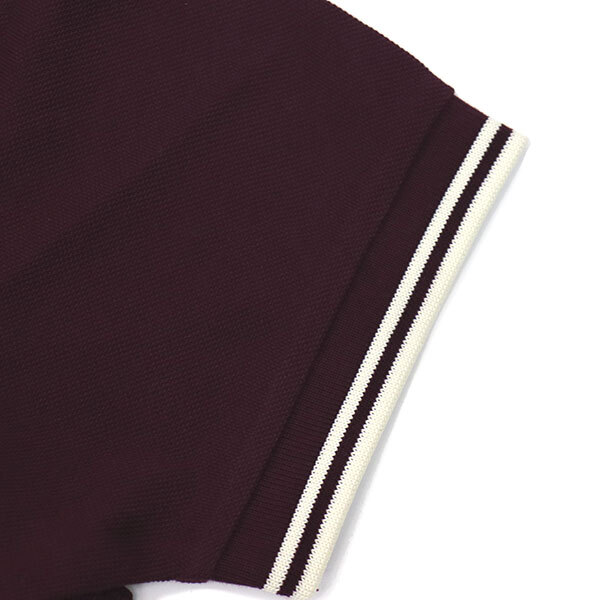 FRED PERRY (フレッドペリー) M3600 TWIN TIPPED FRED PERRY SHIRT ティップライン ポロシャツ FP536 597OXBLOOD S_FREDPERRY