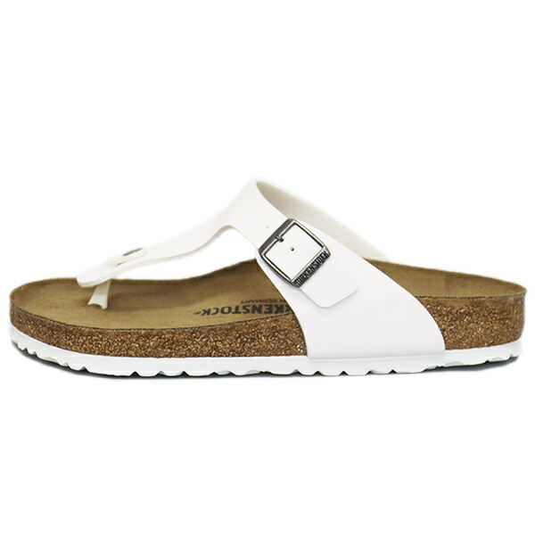 BIRKENSTOCK (ビルケンシュトック) 745531 GIZEH ギゼ ビルコフローサンダル WHITE レギュラー幅 BI313 39-約25.0cm_BIRKENSTOCK(ビルケンシュトック)正規取扱