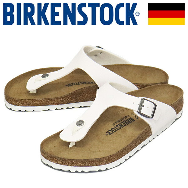 BIRKENSTOCK (ビルケンシュトック) 745531 GIZEH ギゼ ビルコフローサンダル WHITE レギュラー幅 BI313 39-約25.0cm_BIRKENSTOCK(ビルケンシュトック)正規取扱