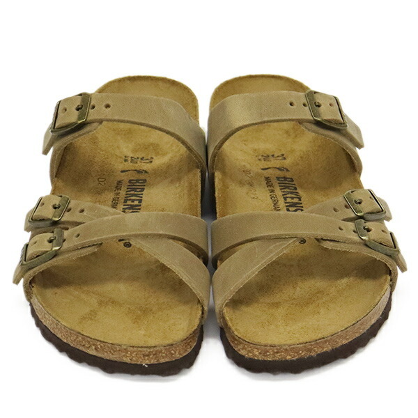 BIRKENSTOCK (ビルケンシュトック) 1015931 FRANCA フランカ オイルドレザーサンダル TABACCO BROWN ナロー幅 BI334 37-約24.0cm_BIRKENSTOCK(ビルケンシュトック)正規取扱