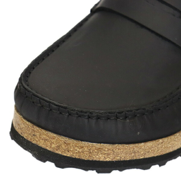 BIRKENSTOCK (ビルケンシュトック) 1025040 NAPLES ネープルス オイルドレザーハーフクロッグ BLACK レギュラー幅 BI309 43-約28.0cm_BIRKENSTOCK(ビルケンシュトック)正規取扱