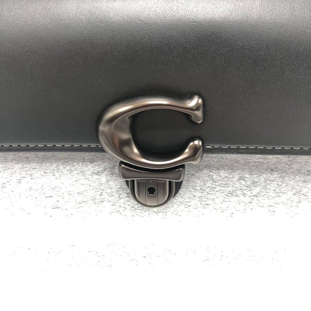 美品!! COACH コーチ ストゥディオ バケット ショルダーバッグ A23301-CE331 ブラック 保存袋有 YS 8H7Qの画像3