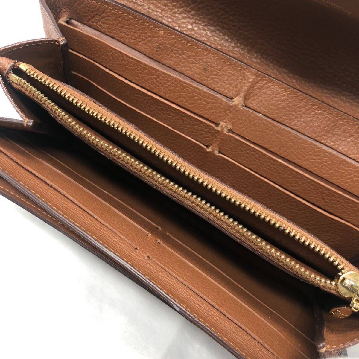 LOUIS VUITTON モノグラム ポルトフォイユ エリゼ M60412/SP4112 長財布 箱有 保存袋有 汚れキズ有 角スレ有 YS I8K4_画像9